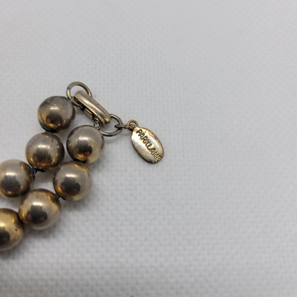 Parklane Necklace Beaded Gold tone Vintage - Picture 3 of 5